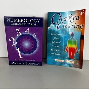 Numerology Guidance Cards and Chakra Clearing Book
